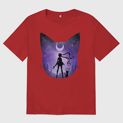 Мужская футболка оверсайз Pretty Soldier Sailor Moon