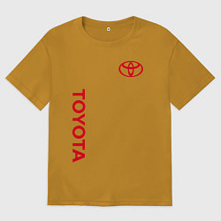 Мужская футболка оверсайз TOYOTA