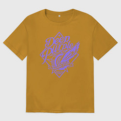 Мужская футболка оверсайз Deep Purple: Highway Star