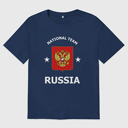 Мужская футболка оверсайз NATIONAL TEAM RUSSIA