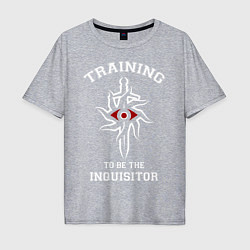 Мужская футболка оверсайз Dragon Age: Training