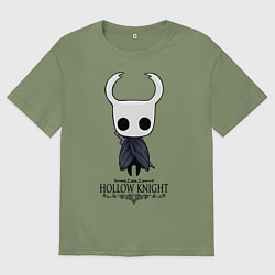 Футболка оверсайз мужская Hollow Knight, цвет: авокадо