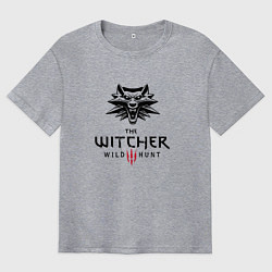 Футболка оверсайз мужская THE WITCHER 3:WILD HUNT, цвет: меланж
