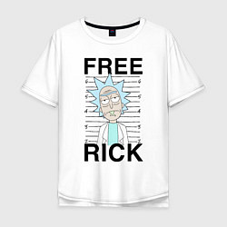 Мужская футболка оверсайз Free Rick