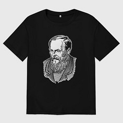 Мужская футболка оверсайз Достоевский Фёдор Михайлович