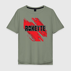 Мужская футболка оверсайз Roxette