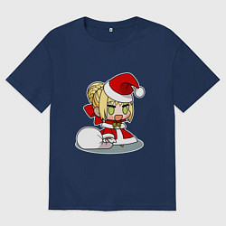 Мужская футболка оверсайз Padoru Padoru мем