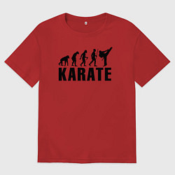 Мужская футболка оверсайз Karate Evolution