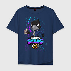 Мужская футболка оверсайз Brawl Stars CROW