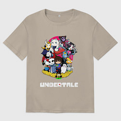 Мужская футболка оверсайз UNDERTALE