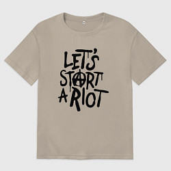 Мужская футболка оверсайз Three Days Grace