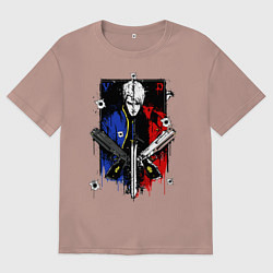 Мужская футболка оверсайз DMC