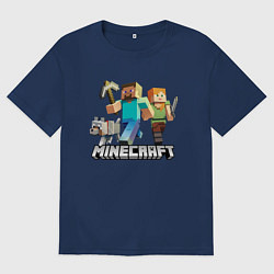 Мужская футболка оверсайз MINECRAFT