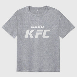 Мужская футболка оверсайз Боец KFC