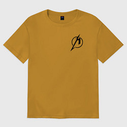 Мужская футболка оверсайз Metallicaспина