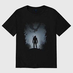 Мужская футболка оверсайз ВЕДЬМАК