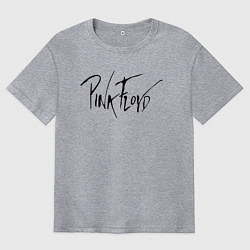 Футболка оверсайз мужская Pink Floyd, цвет: меланж