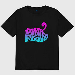Футболка оверсайз мужская Pink Floyd, цвет: черный