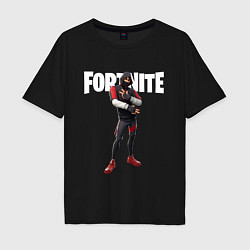 Футболка оверсайз мужская FORTNITE IKONIK, цвет: черный