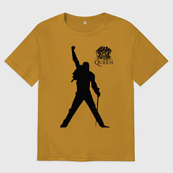 Мужская футболка оверсайз Queen двусторонняя