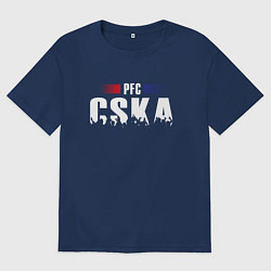 Мужская футболка оверсайз PFC CSKA