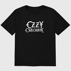 Футболка оверсайз мужская Ozzy Osbourne, цвет: черный