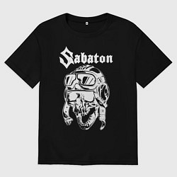 Мужская футболка оверсайз Sabaton