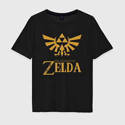 Футболка оверсайз мужская THE LEGEND OF ZELDA, цвет: черный