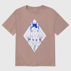 Мужская футболка оверсайз BoJack Horseman