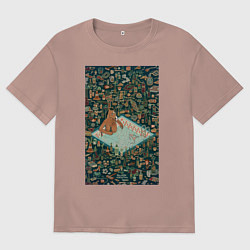 Мужская футболка оверсайз BoJack Horseman