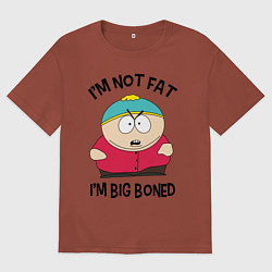 Мужская футболка оверсайз Я не толстый