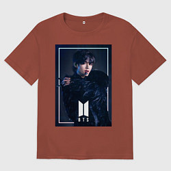 Мужская футболка оверсайз BTS Black Swan