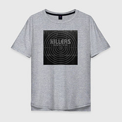 Футболка оверсайз мужская The Killers цвета меланж — фото 1