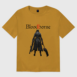Футболка оверсайз мужская Bloodborne, цвет: горчичный