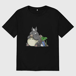 Мужская футболка оверсайз Тоторо