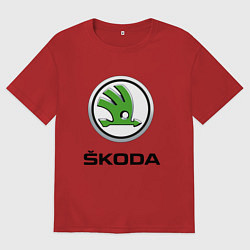 Мужская футболка оверсайз SKODA