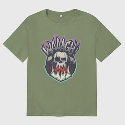 Мужская футболка оверсайз Орксий Waaagh