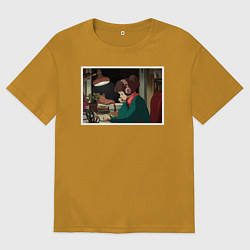 Мужская футболка оверсайз Lo fi