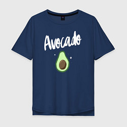 Футболка оверсайз мужская Avocado, цвет: тёмно-синий