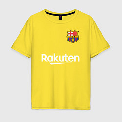 Футболка оверсайз мужская BARCELONA, цвет: желтый