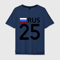 Мужская футболка оверсайз RUS 25