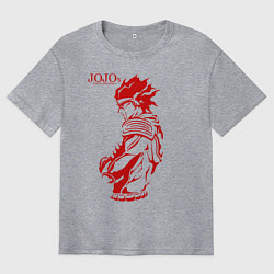 Мужская футболка оверсайз JoJo Bizarre Adventure