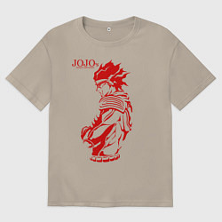 Мужская футболка оверсайз JoJo Bizarre Adventure