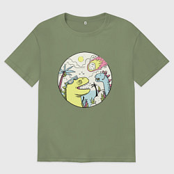 Мужская футболка оверсайз Последняя вечеринка