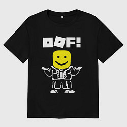 Футболка оверсайз мужская ROBLOX, цвет: черный