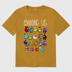 Мужская футболка оверсайз AMONG US