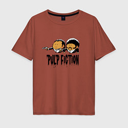 Мужская футболка оверсайз Pulp fiction