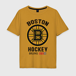 Мужская футболка оверсайз BOSTON BRUINS NHL