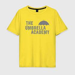 Футболка оверсайз мужская Umbrella academy, цвет: желтый