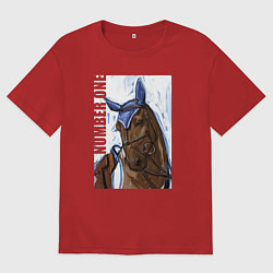 Мужская футболка оверсайз Number one